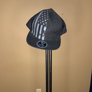 Los Angeles Black American Snapback